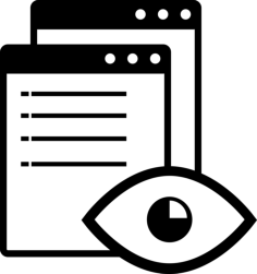 Data Viewer Svg Line Art, Free Vectors File